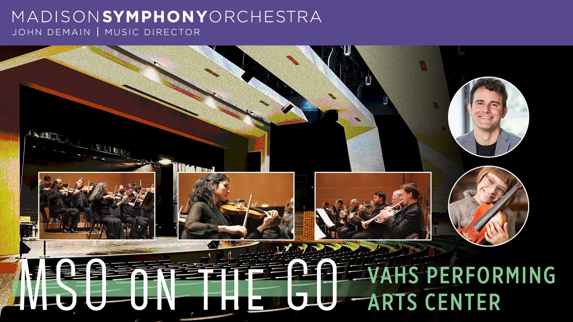 MSO on the GO VAHS Performing Arts Center The Madison Symphony Orchestra