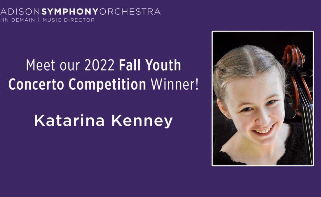 Meet the Winner of our 2022 Fall Youth Concerto Competition