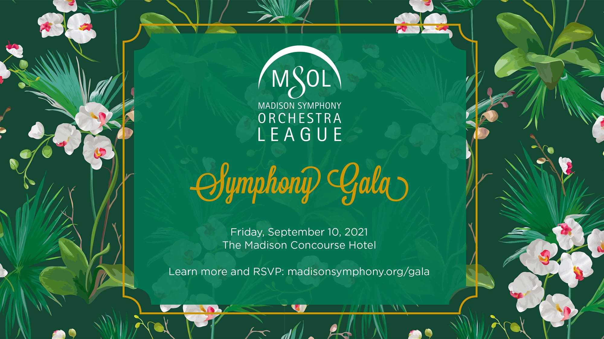 2021 Symphony Gala The Madison Symphony Orchestra