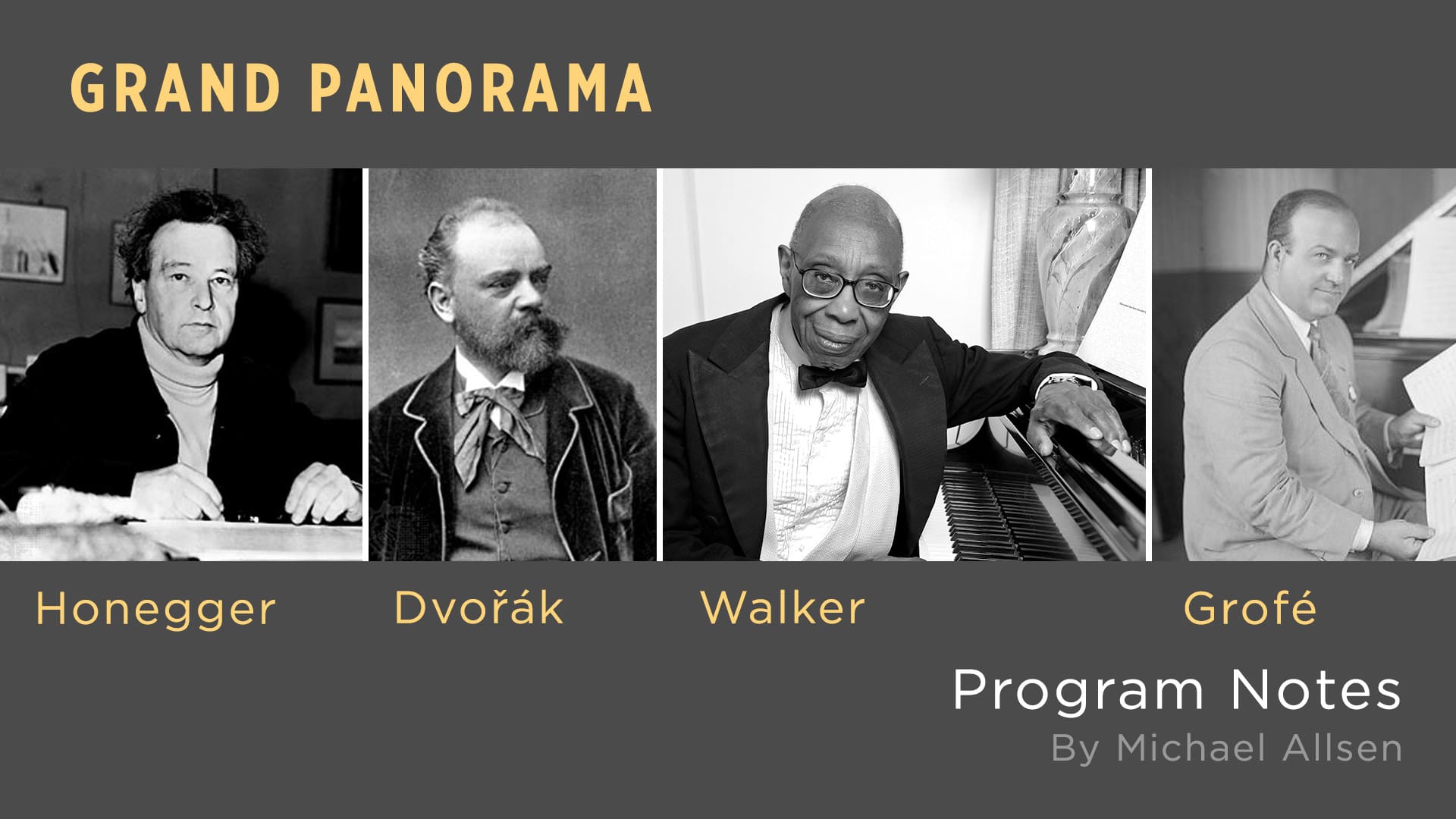 November 2021 Program Notes Grand Panorama The Madison Symphony 
