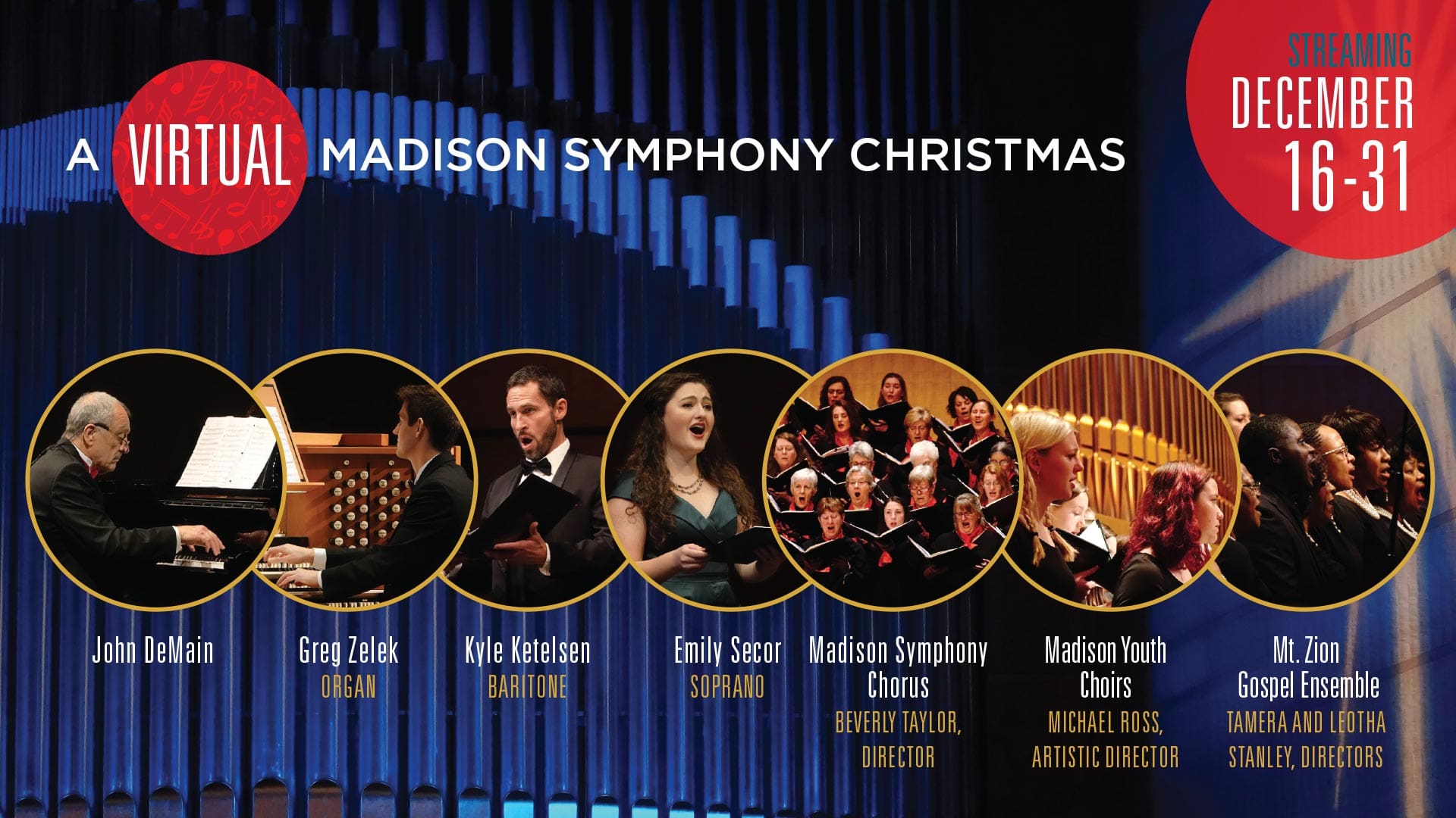 A Virtual Madison Symphony Christmas The Madison Symphony Orchestra