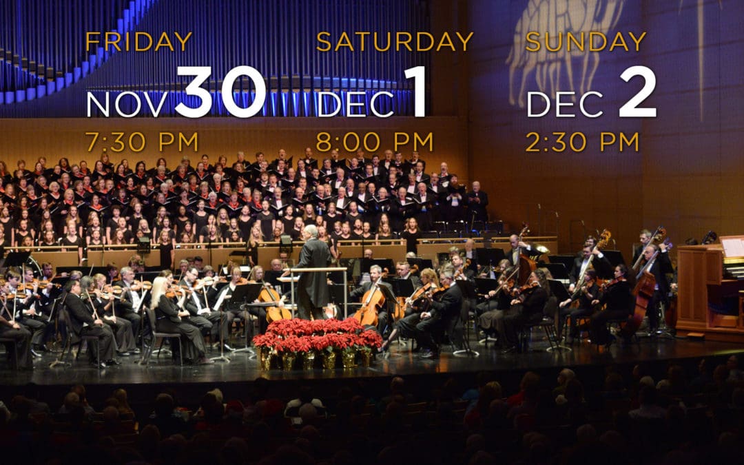 PRESS RELEASE: A Madison Symphony Christmas and Free Community Carol Sing Celebrate the Holiday Season — with the Christmas Concerts to air on Wisconsin Public Television