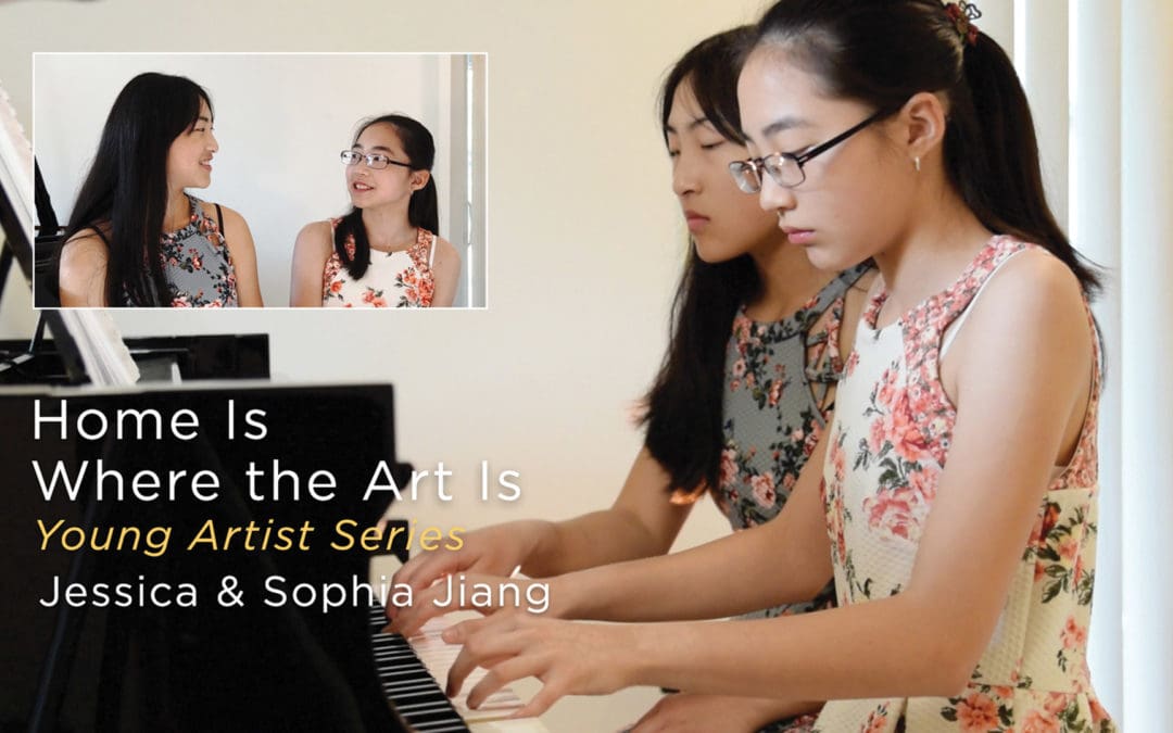 Artist Story, Home Is Where the Art Is, Young Artist Series, Jessica and Sophia Jiang