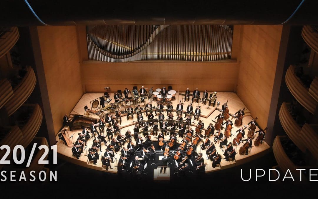 PRESS RELEASE: Madison Symphony Orchestra 20-21 Season, February – May 2021 Update