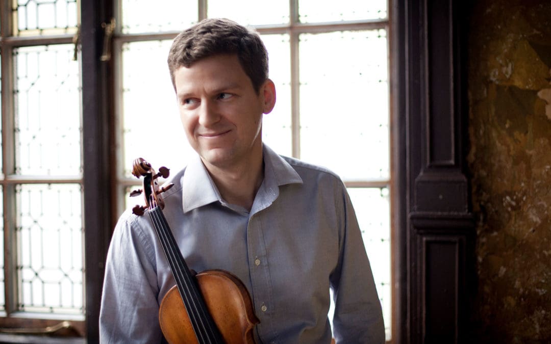 PRESS RELEASE: Violinist James Ehnes, Brahms, Mussorgsky’s Pictures at an Exhibition, Harbison
