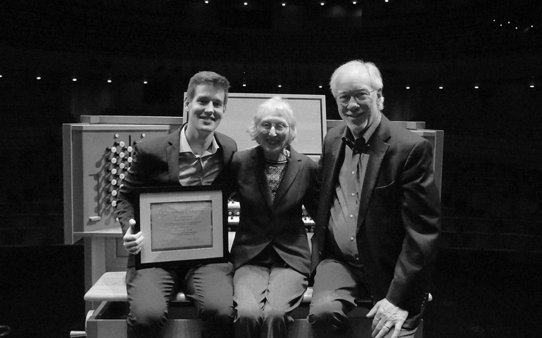 Overture Concert Organ Solo Division Named in Honor of Greg Zelek